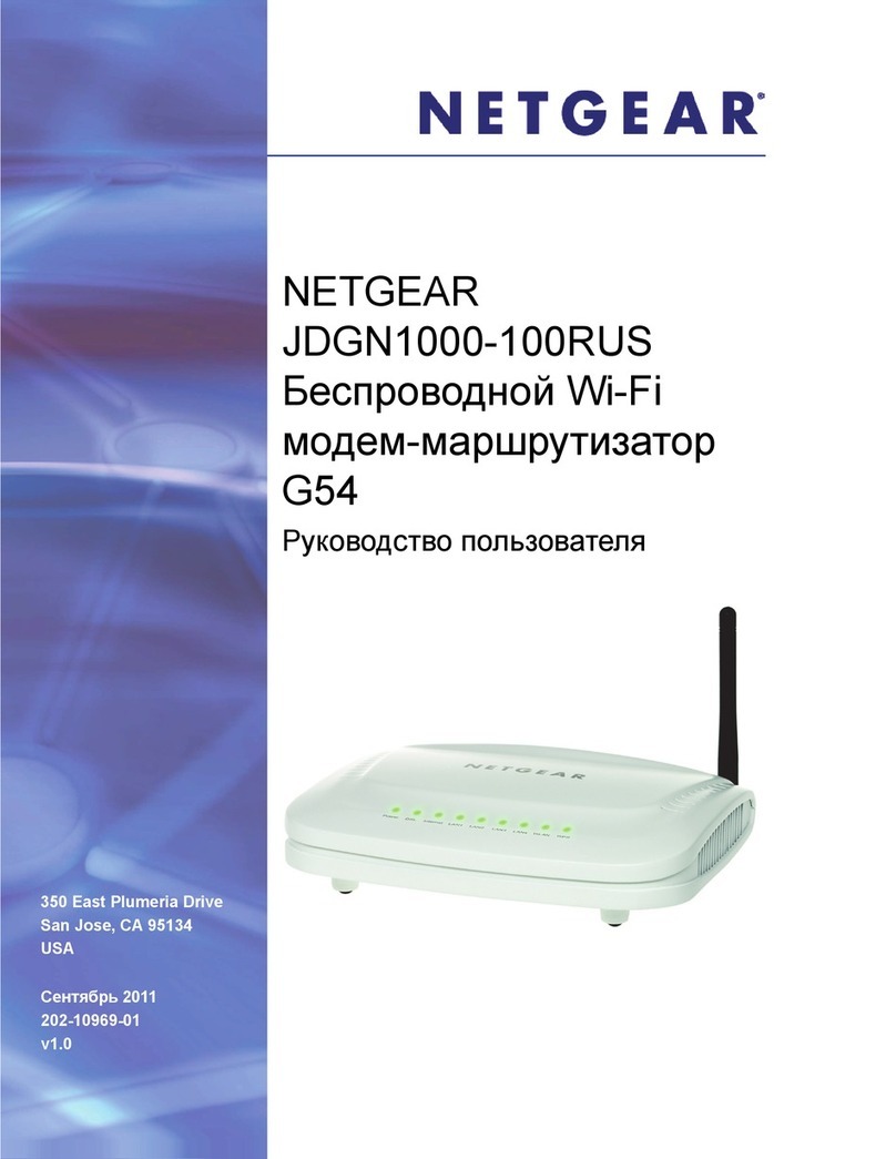 NETGEAR JDGN1000 Manuel