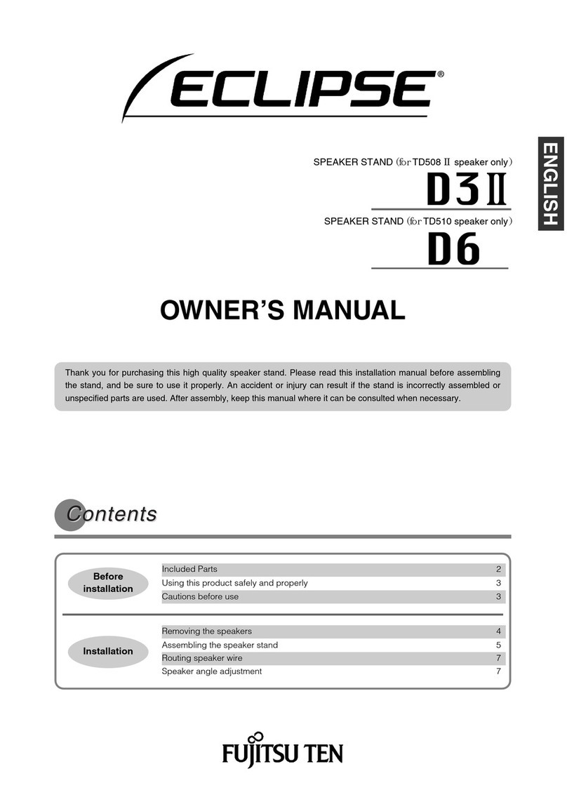 Eclipse D3II Manuel utilisateur