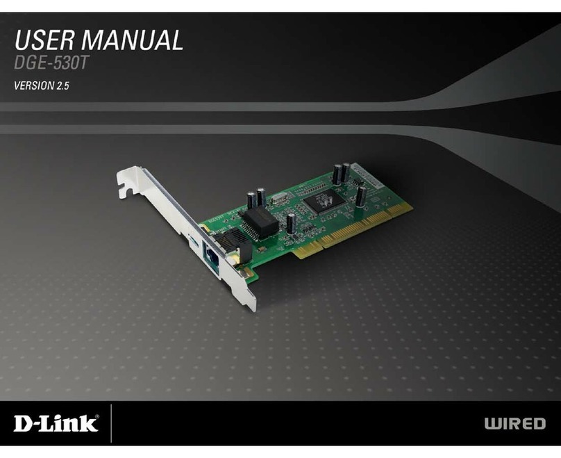 D-Link DGE-530T Manuel utilisateur