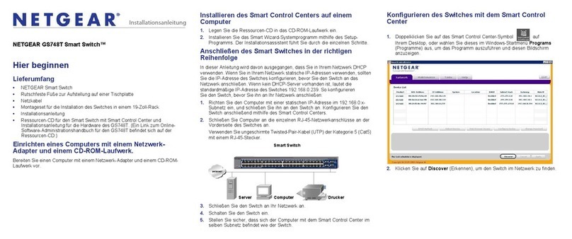 NETGEAR GS748Tv4 Manuel utilisateur