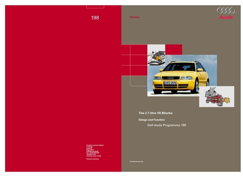 Audi V6 BITURBO Manuel utilisateur