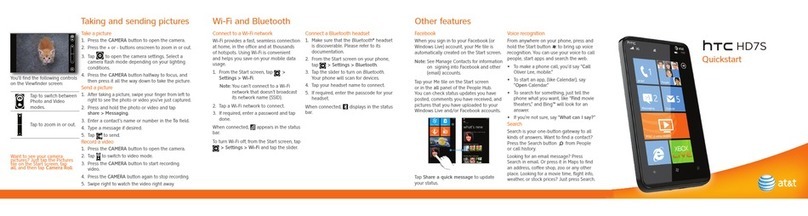 HTC HD7S Manuel utilisateur