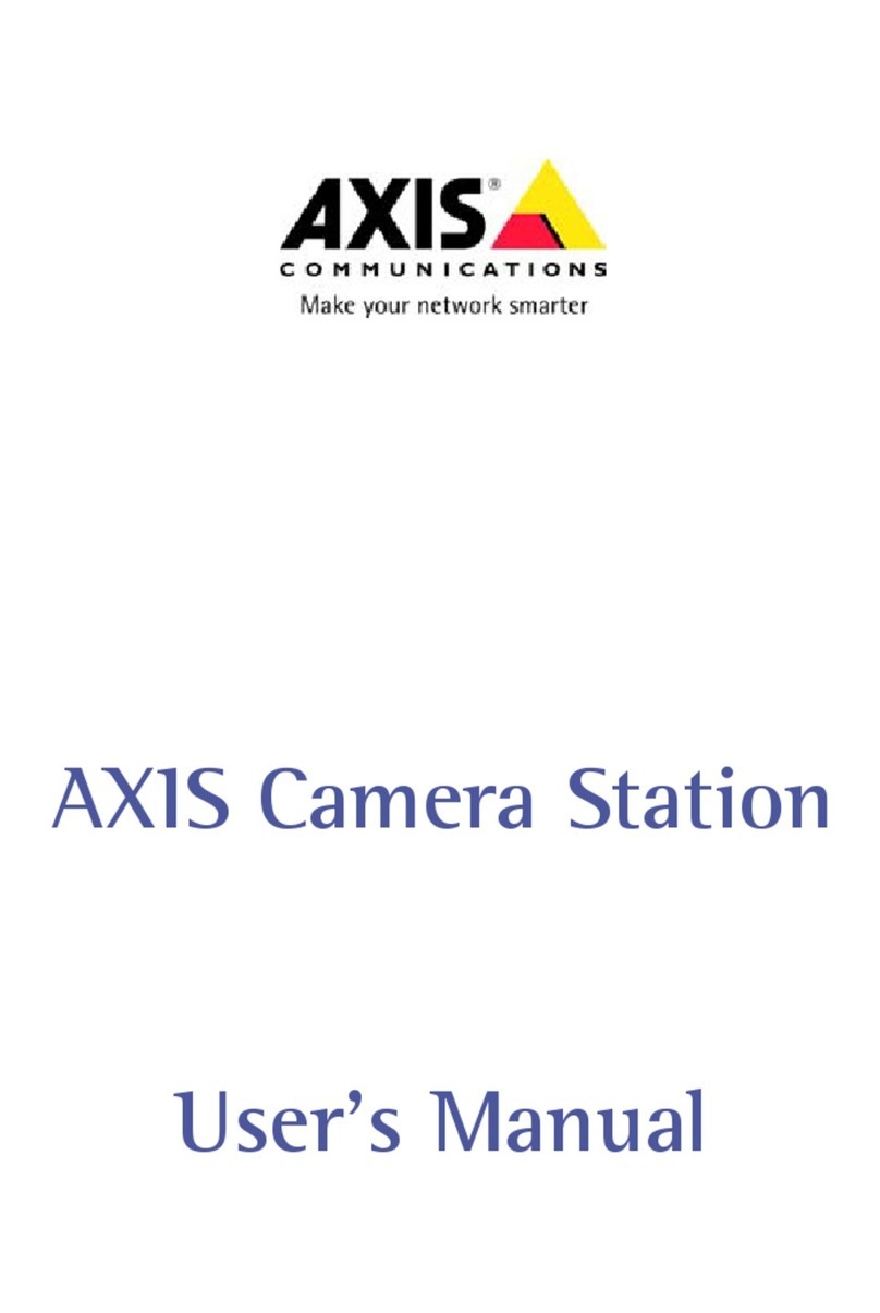 Axis 27756R1 Manuel utilisateur