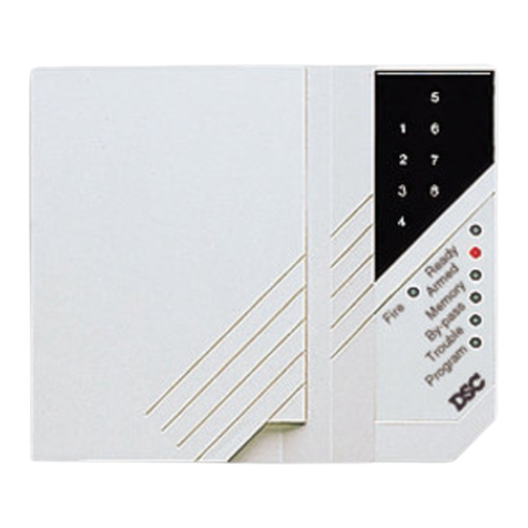 DSC PC2550 Manuel utilisateur