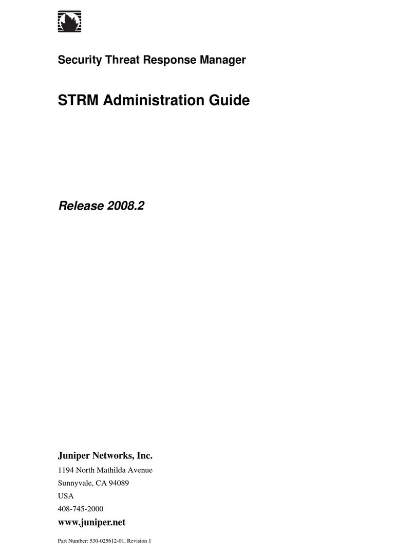 Juniper SECURITY THREAT RESPONSE MANAGER 2008.2 - CATEGORY OFFENSE INVESTIGATION GUIDE REV... Mode d’emploi