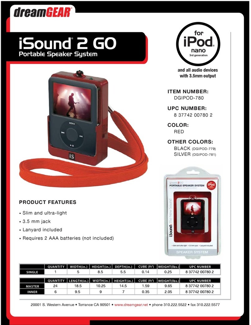 I.SOUND 2 GO Manuel d'utilisation I.SOUND 2 GO Manuel d'utilisation