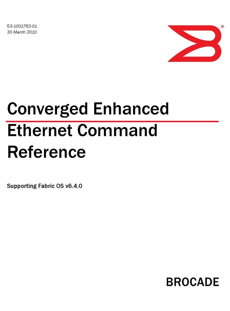 Brocade Communications Systems 1606 Manuel de service
