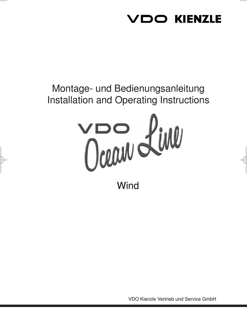 VDO WIND Manuel utilisateur
