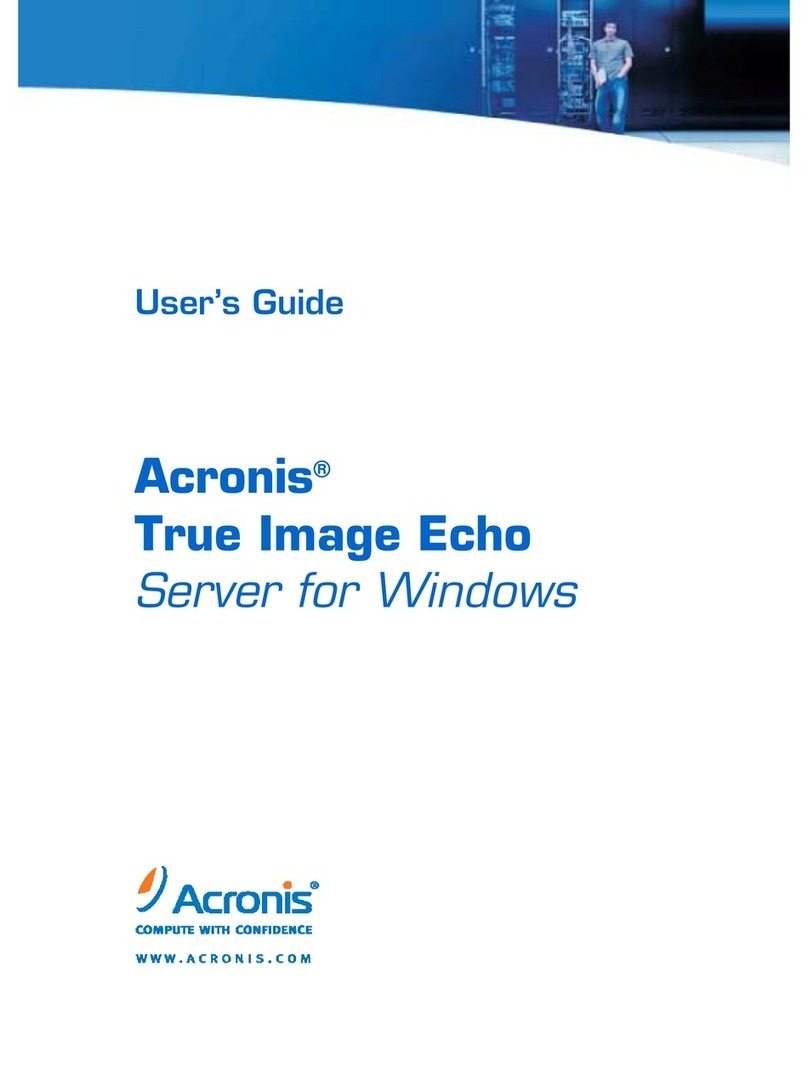 ACRONIS TRUE IMAGE ECHO - FOR LINUX Manuel utilisateur ACRONIS TRUE IMAGE ECHO - FOR LINUX Manuel utilisateur