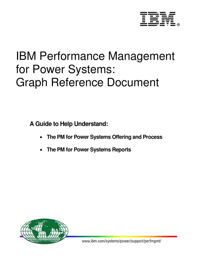 IBM PERFORMANCE MANAGEMENT FOR POWER SYSTEMS - GRAPH REFERENCE... Manuel de service