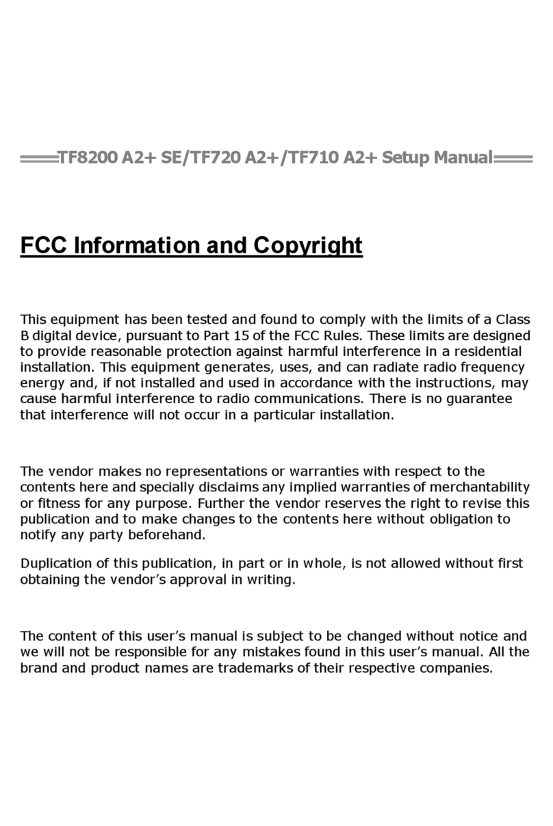 Biostar TF710 A2 PLUS - BIOS Guide de l'utilisateur