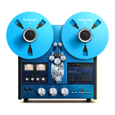 Technics RS-1700 Manuel utilisateur