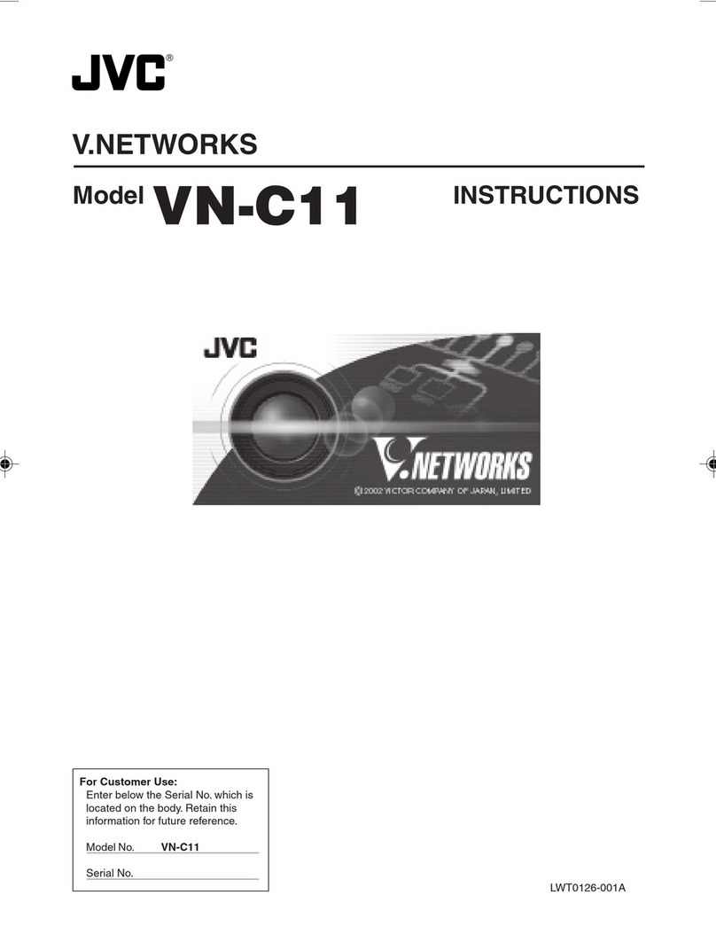 JVC C11U - VN Network Camera Manuel utilisateur