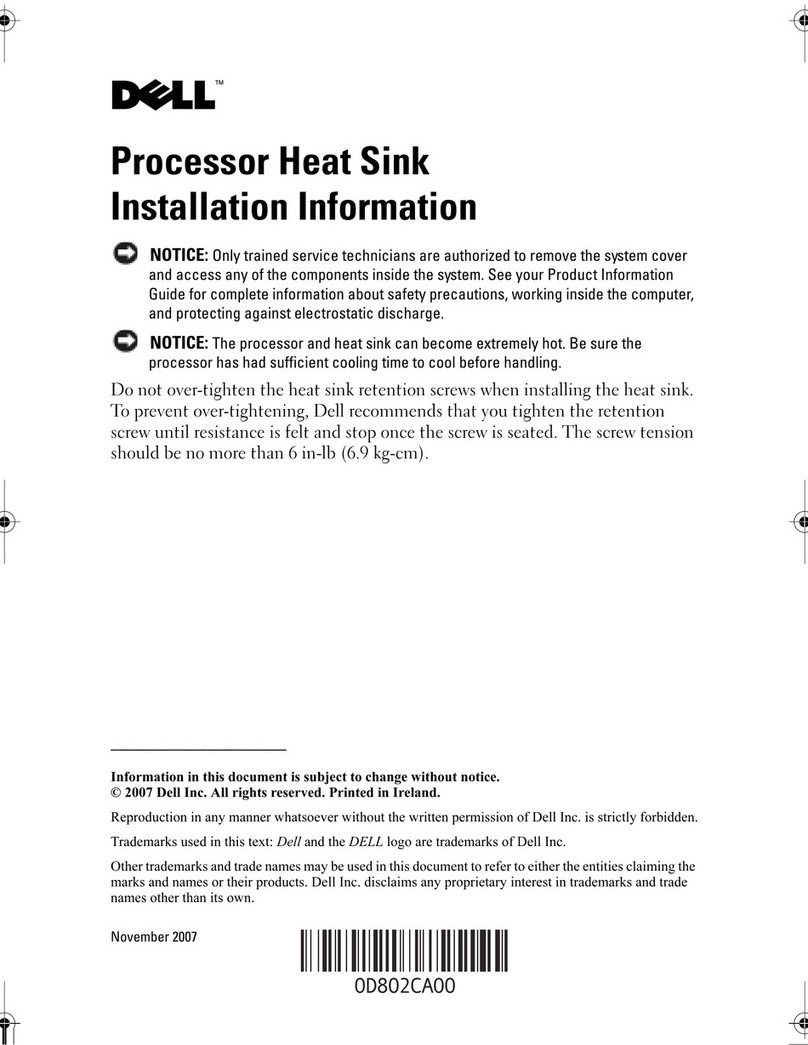 Dell 8 Manuel utilisateur