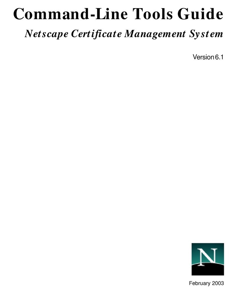 Netscape NETSCAPE MANAGEMENT SYSTEM 6.1 -... Manuel utilisateur