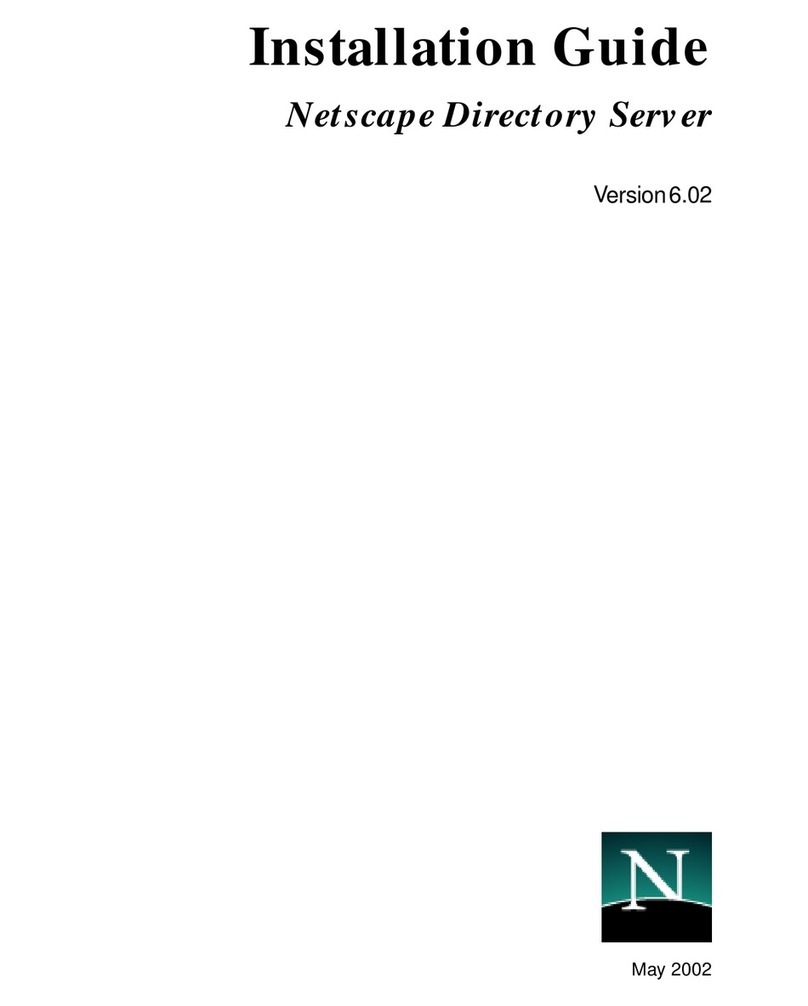 Netscape NETSCAPE DIRECTORY SERVER 6.02 Manuel utilisateur