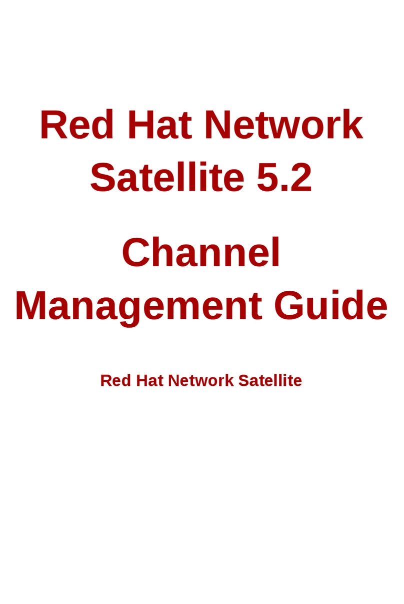 Red Hat NETWORK SATELLITE 5.2 - CHANNEL MANAGEMENT Manuel de programmation