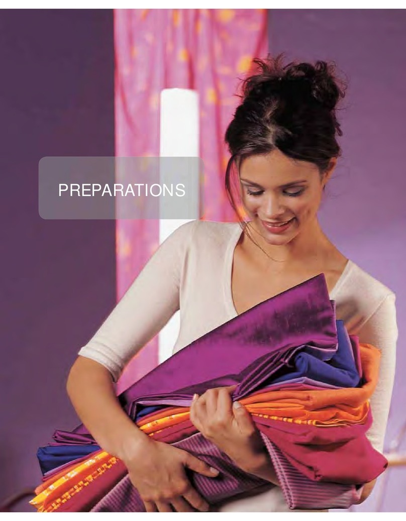 Pfaff CREATIVE 2170 PREPARATIONS Manuel utilisateur