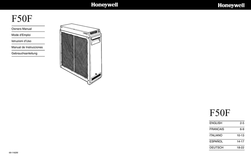 Honeywell F50F Manuel utilisateur
