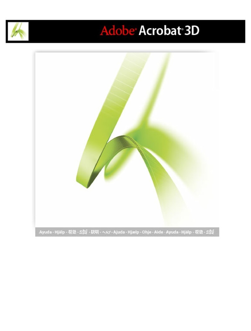 Adobe ACROBAT 3D Manuel utilisateur