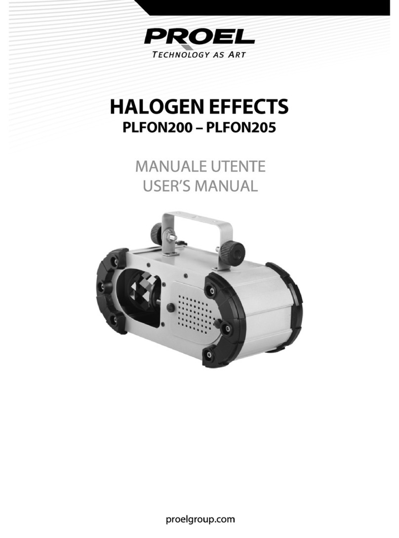 PROEL PLFON200 Manuel utilisateur PROEL PLFON200 Manuel utilisateur