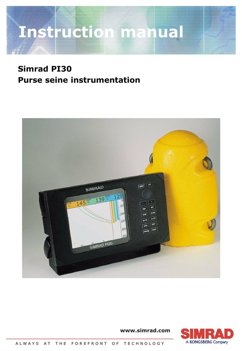 Simrad PI30 Manuel utilisateur