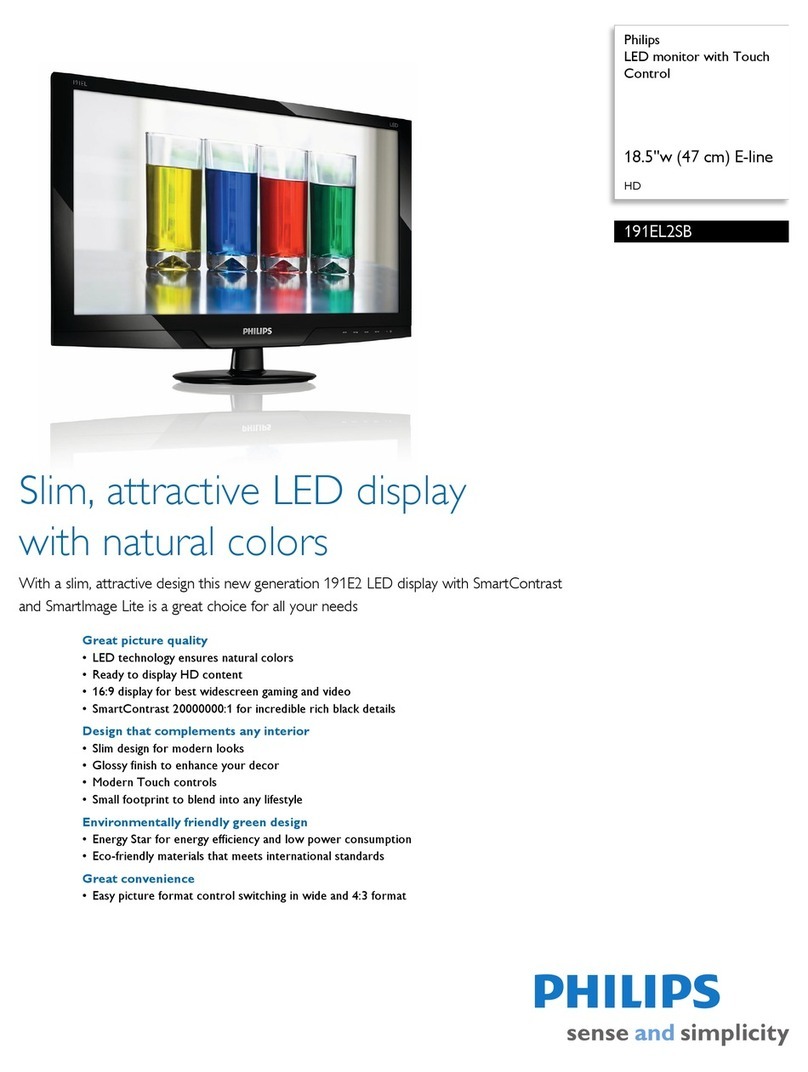 Philips 191EL2SB Manuel utilisateur