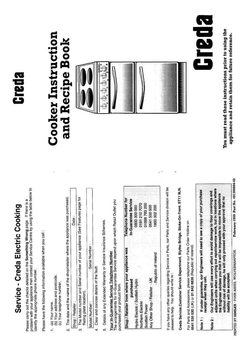 Creda HB49130 Guide rapide