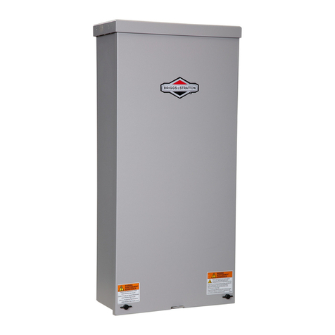 Briggs & Stratton 200 AMP AUTOMATIC TRANSFER Guide de configuration