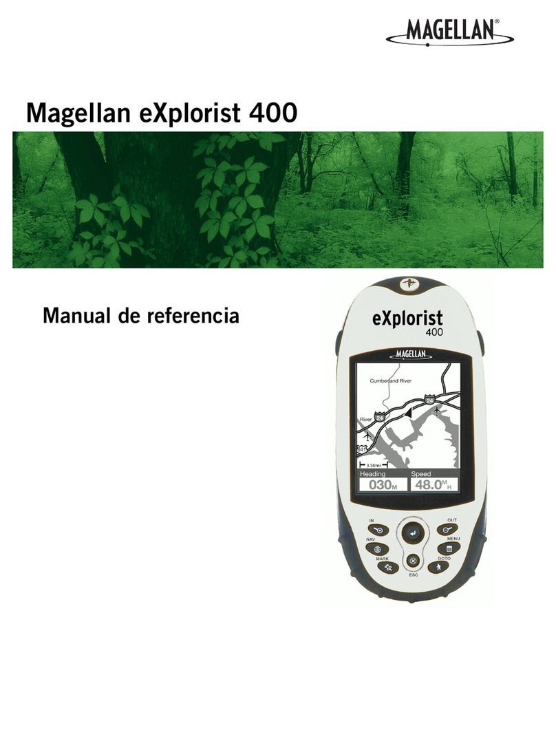 Magellan eXplorist 400 - Wilderness Bundle Manuel utilisateur