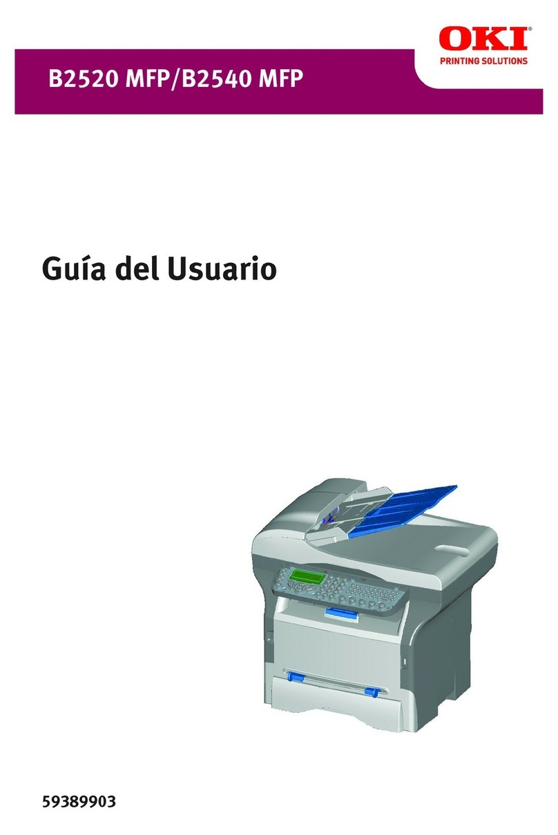 Oki B2520 MFP Manuel utilisateur