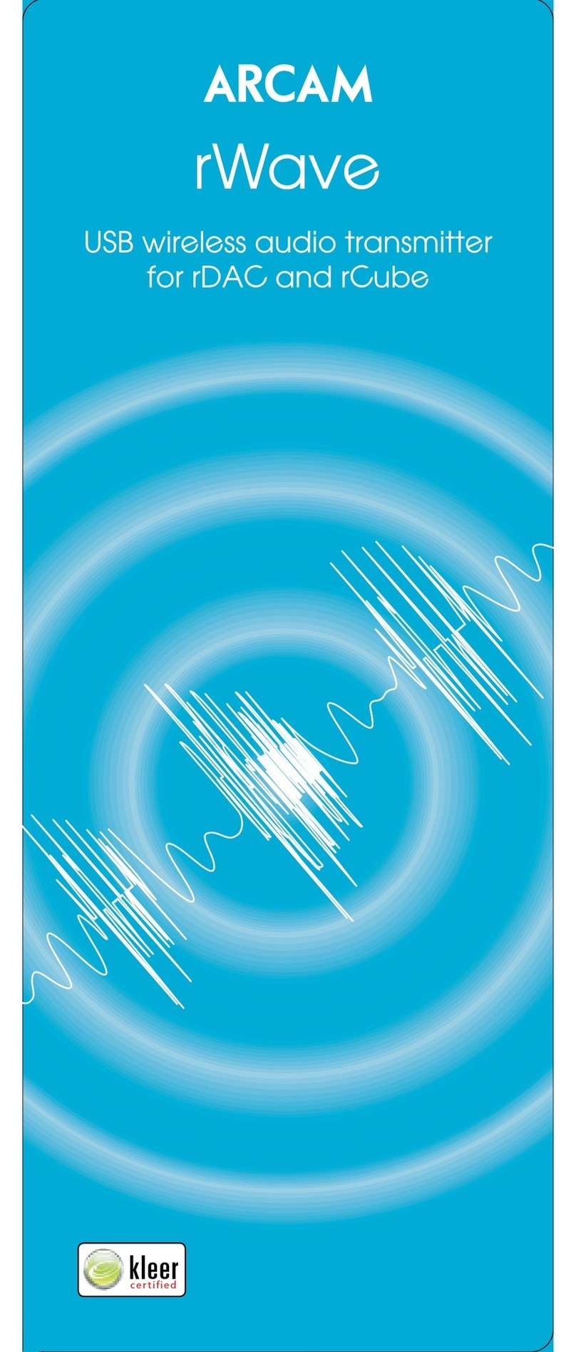 Arcam RWAVE Manuel utilisateur