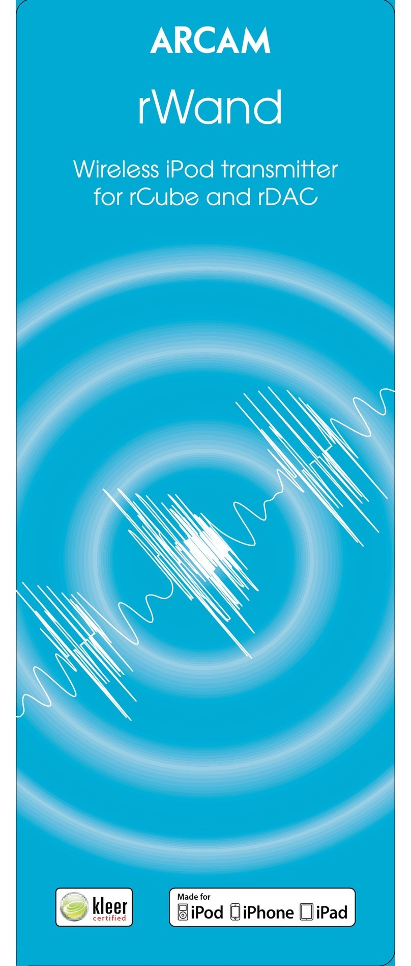 Arcam RWAND Manuel utilisateur