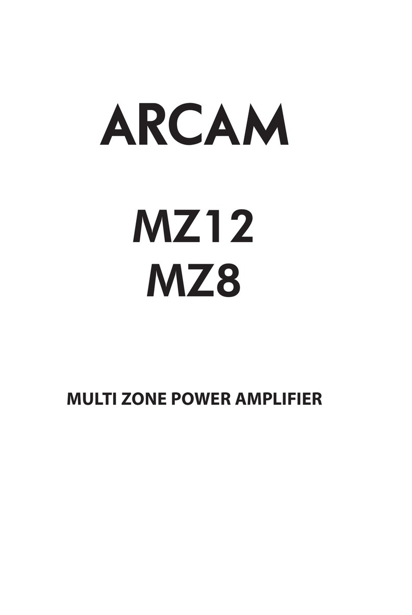 Arcam MZ 8 Manuel utilisateur