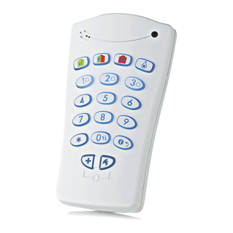 Visonic KP-140 PG2 Manuel utilisateur