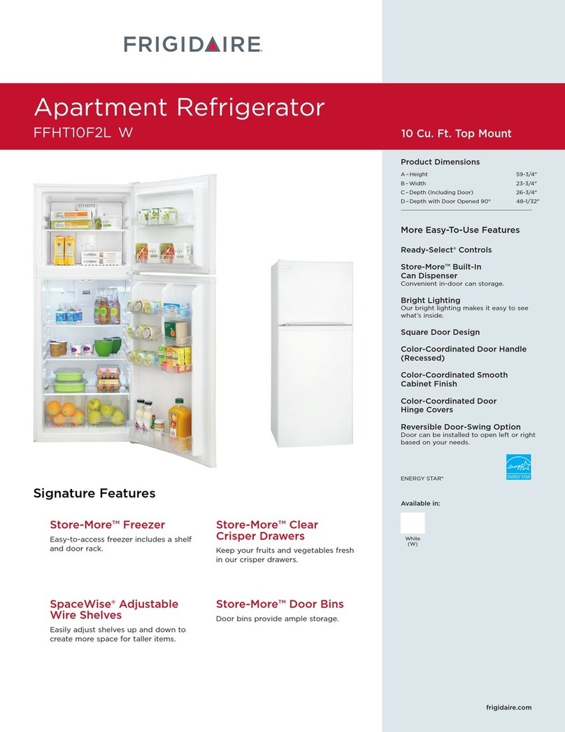 Frigidaire FFHT10F2LW Instructions d'installation