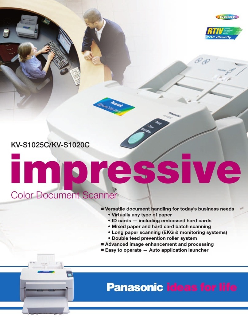 Panasonic KV-S1020C Manuel utilisateur