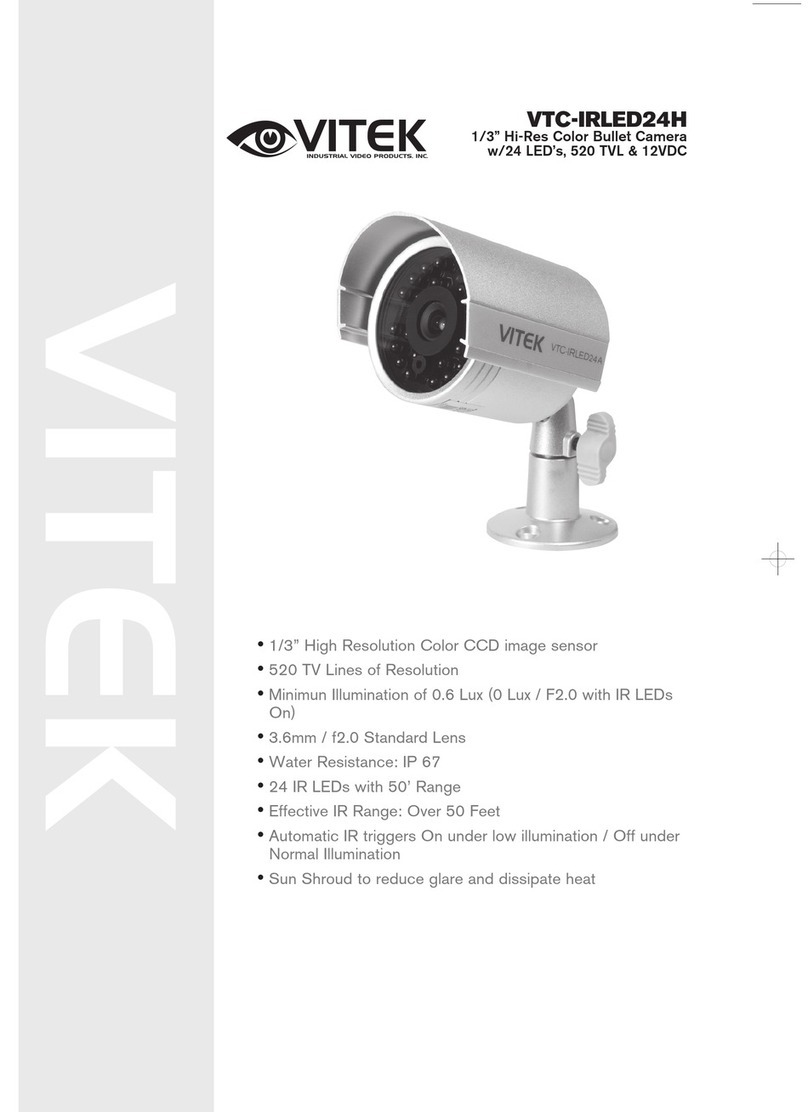 Vitek VTC-IRLED24H Manuel utilisateur Vitek VTC-IRLED24H Manuel utilisateur