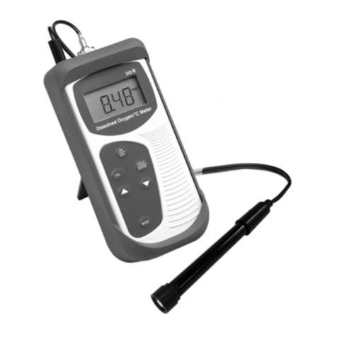 EUTECH INSTRUMENTS ECOSCAN DO 6 DO METER Manuel utilisateur