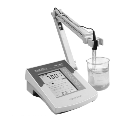 EUTECH INSTRUMENTS CYBERSCAN PH 1500 PHION METER Manuel utilisateur EUTECH INSTRUMENTS CYBERSCAN PH 1500 PHION METER Manuel utilisateur
