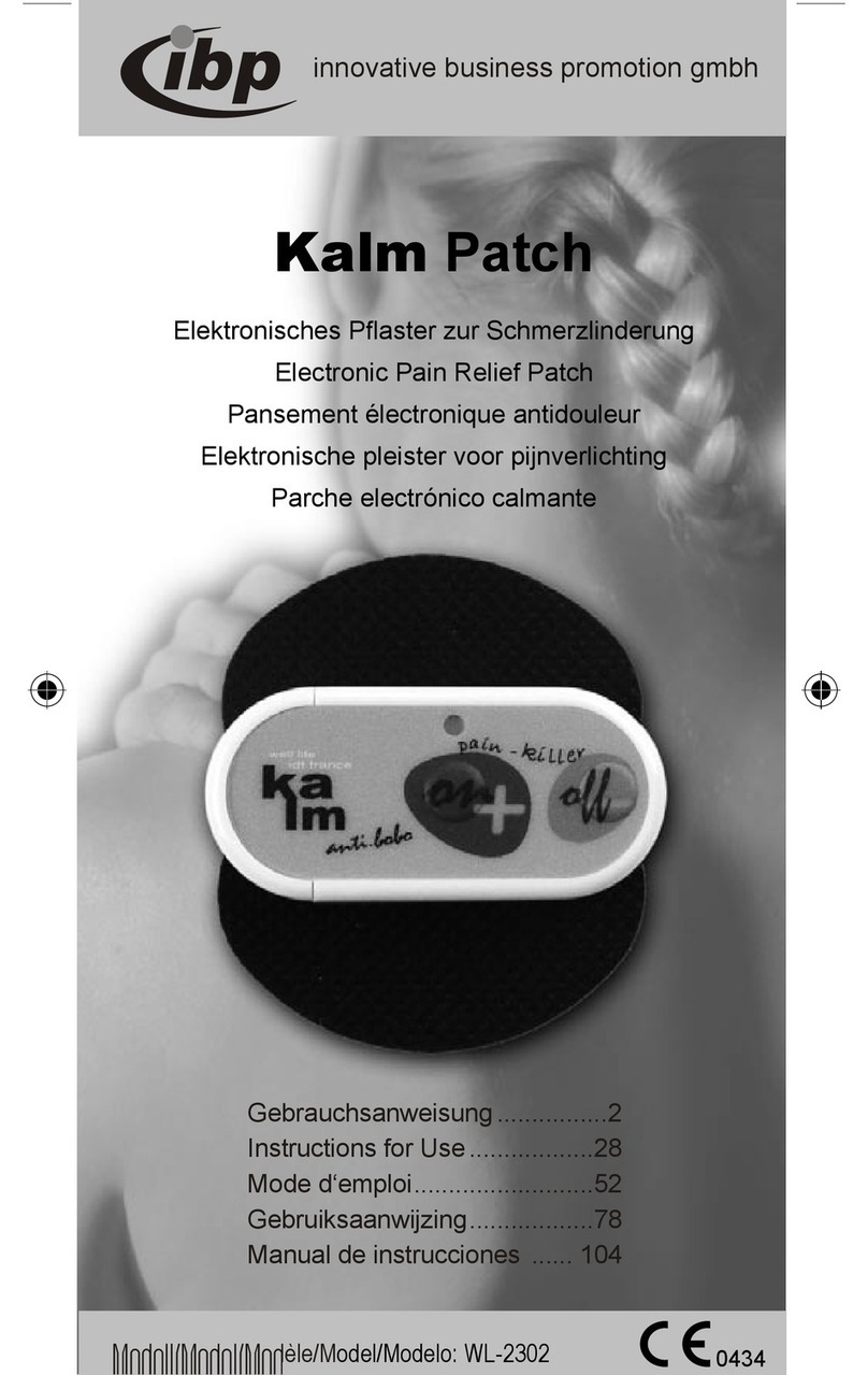 IBP KALM PATCH Manuel utilisateur