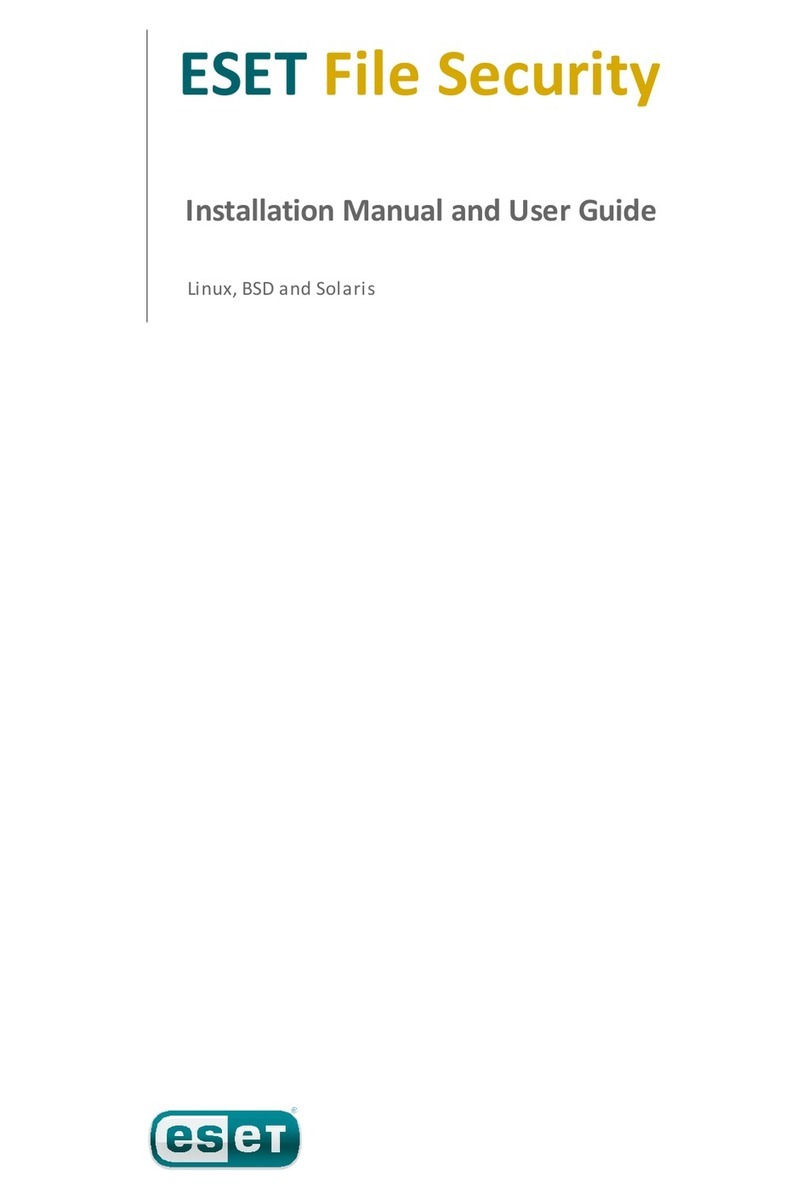 ESET FILE SECURITY - FOR LINUX BSD AND SOLARIS Manuel utilisateur