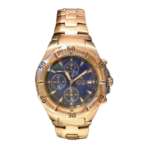 BREIL CHRONO YM92 Manuel utilisateur