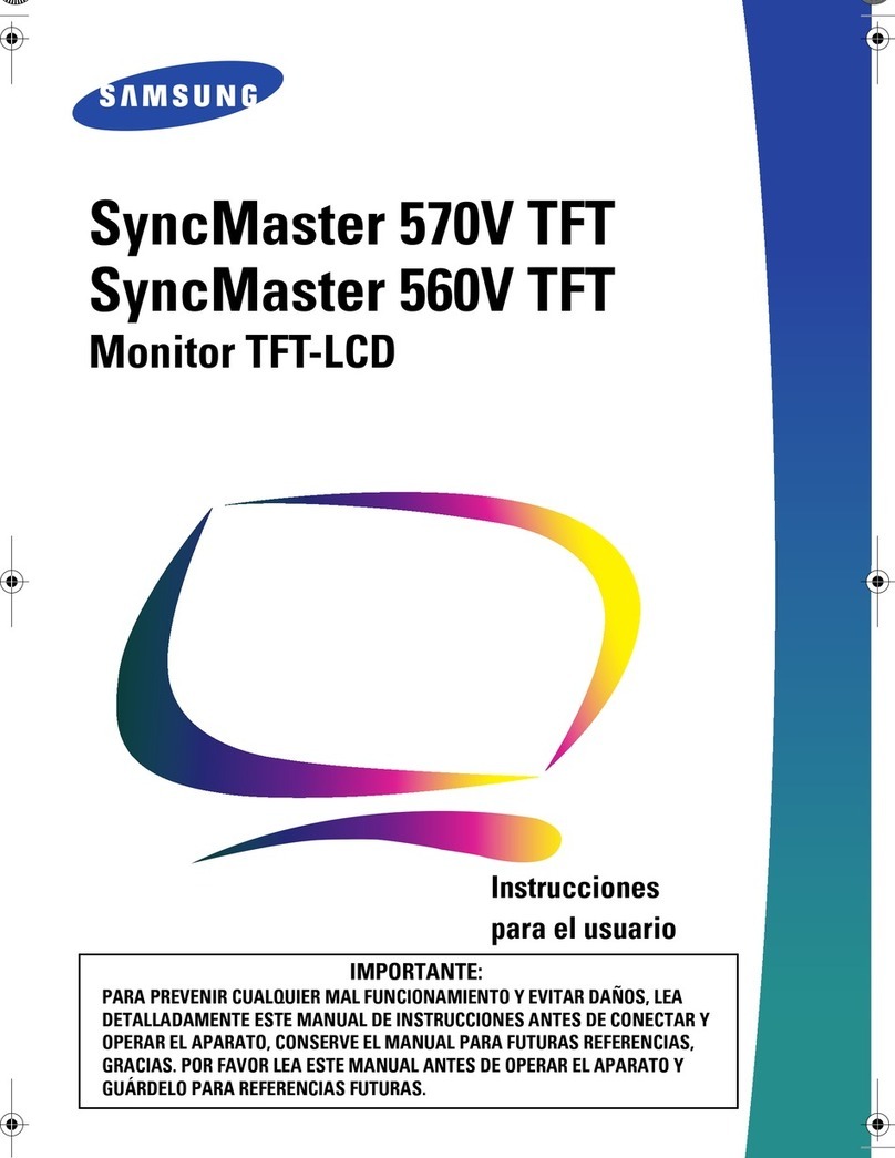 Samsung SyncMaster 570V TFT Manuel utilisateur