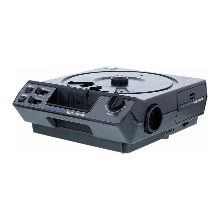 Kodak 5600 - BC5601 Carousel Projector Manuel utilisateur