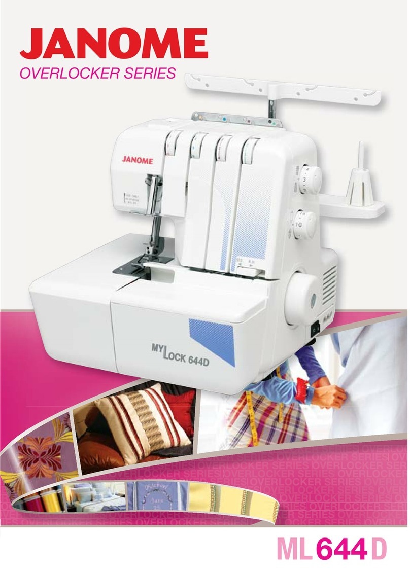 Janome ML644D Manuel utilisateur