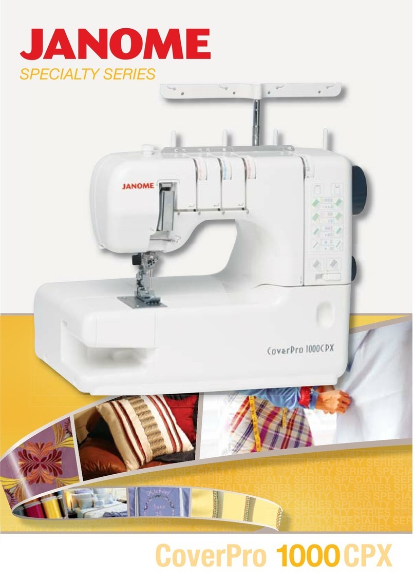 Janome COVERPRO 1000CPX Manuel utilisateur