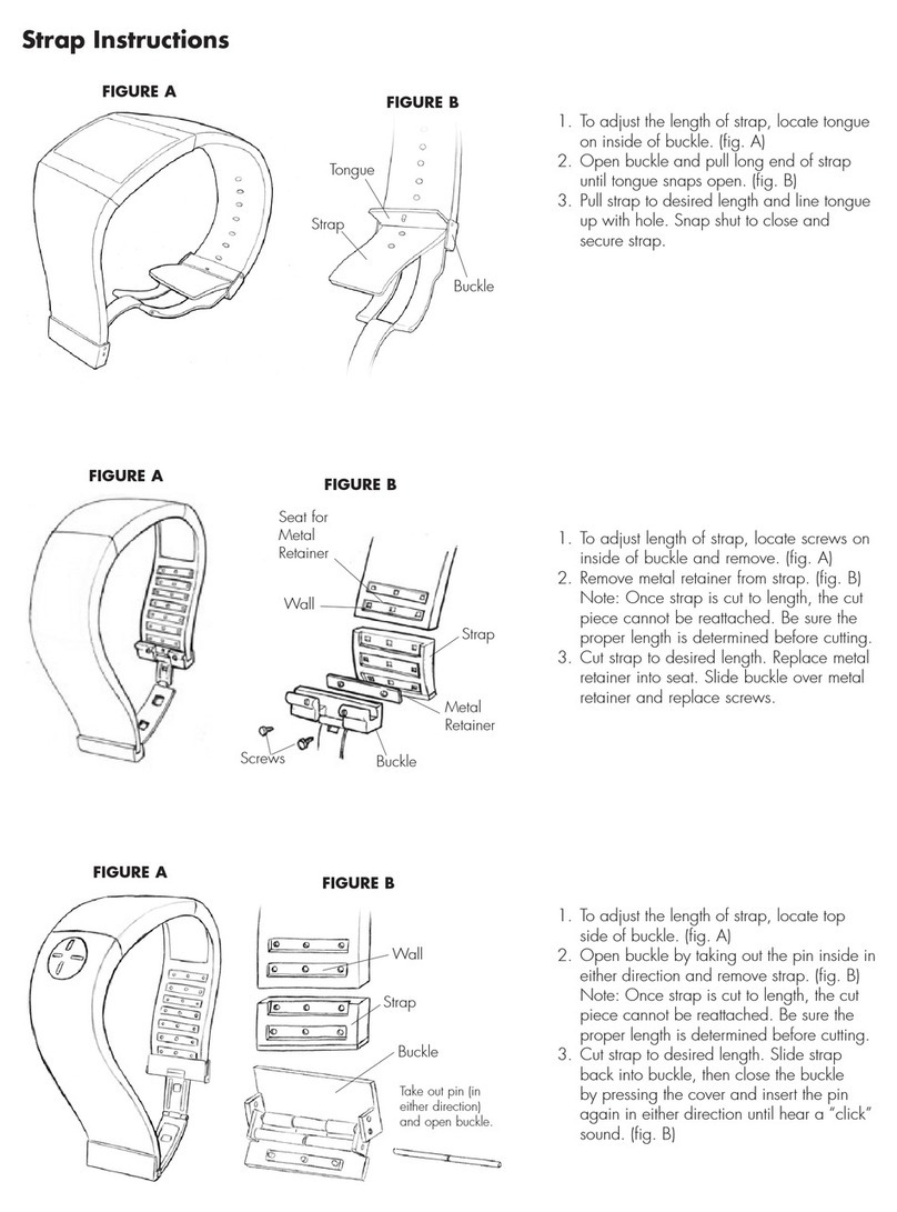Fossil STARCK STRAP Manuel utilisateur