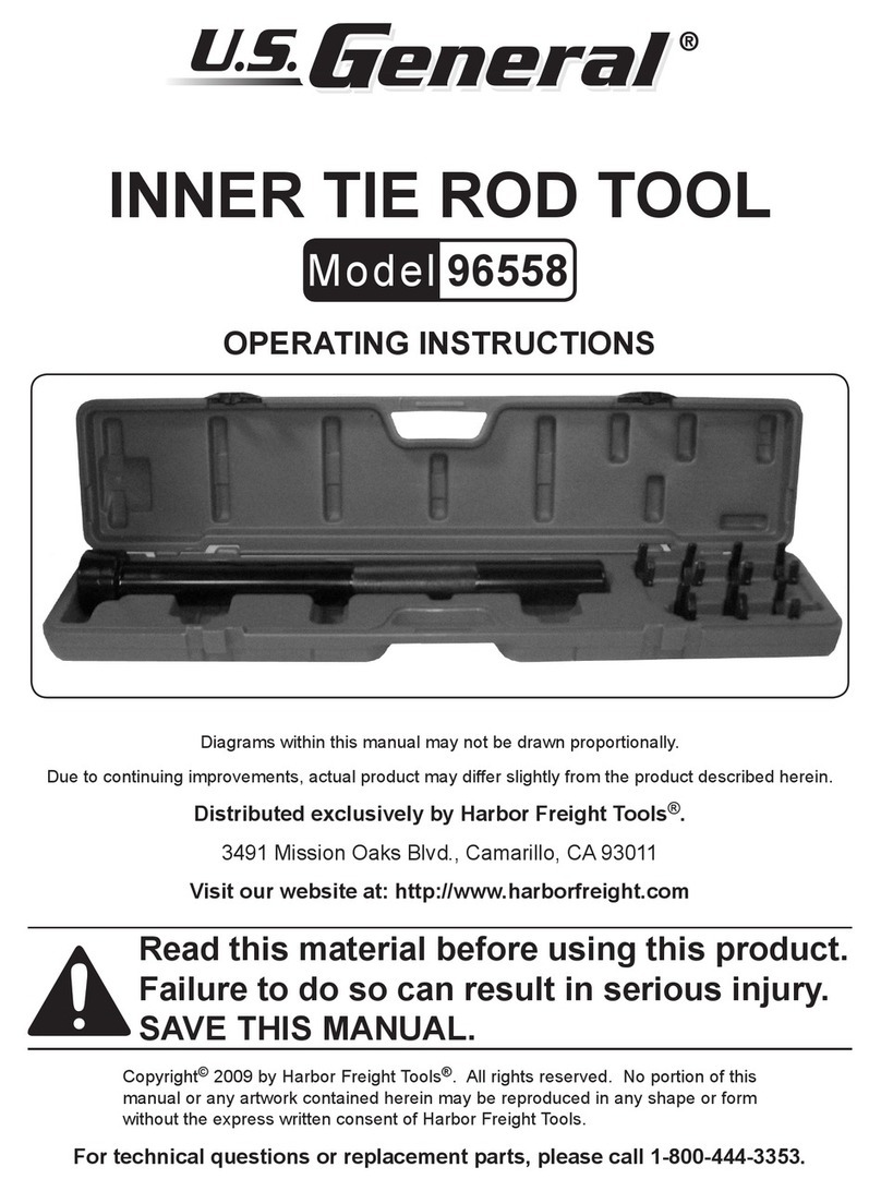 U.S. General 96558 Manuel utilisateur