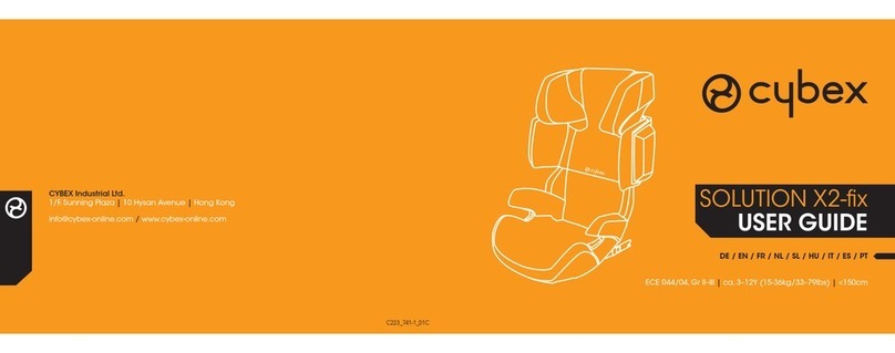 CYBEX SOLUTION X2-FIX Manuel utilisateur